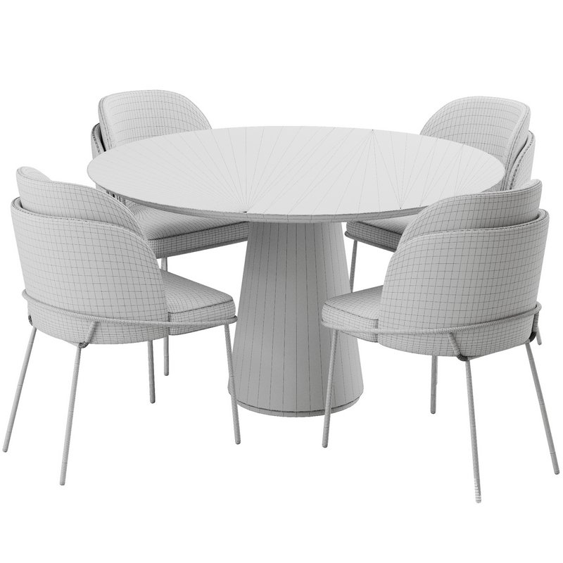Dinning chair and table167 - Image 6