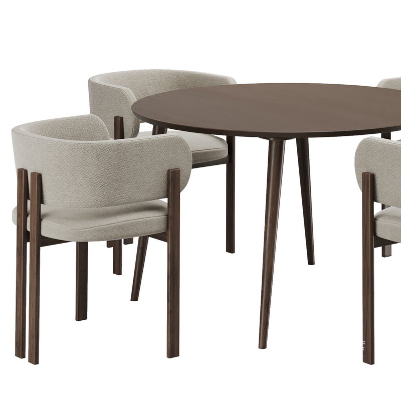Dinning chair and table178 - Image 5