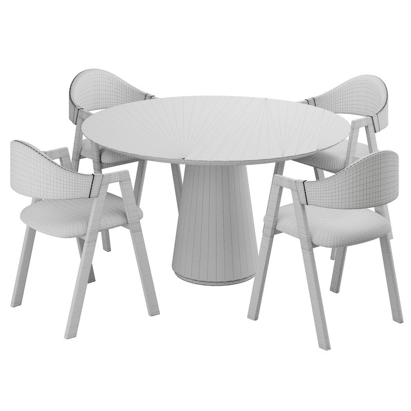 Dinning chair and table176 - Image 5