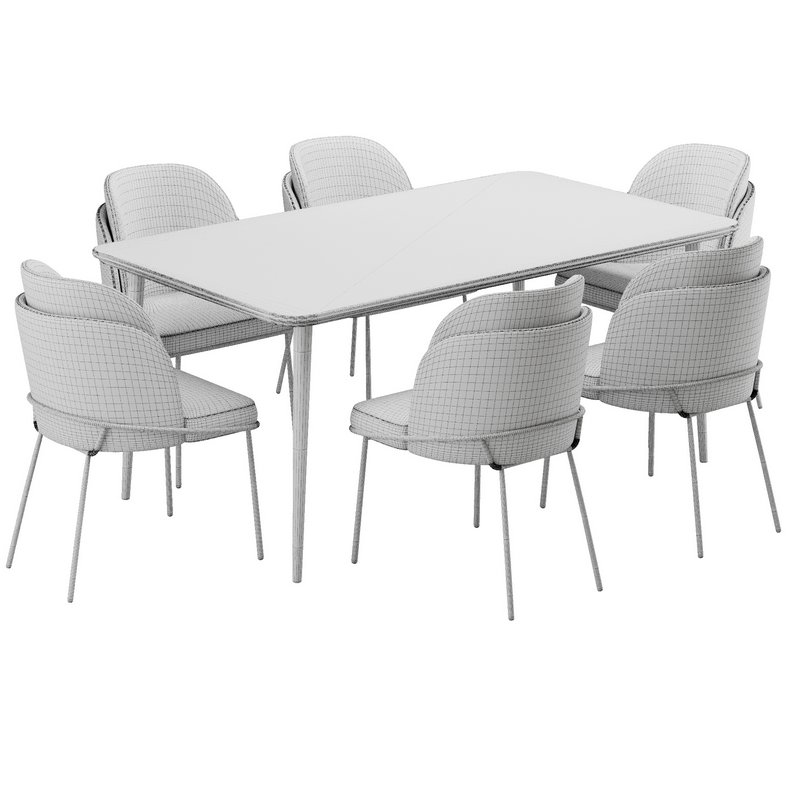 Dinning chair and table168 - Image 5