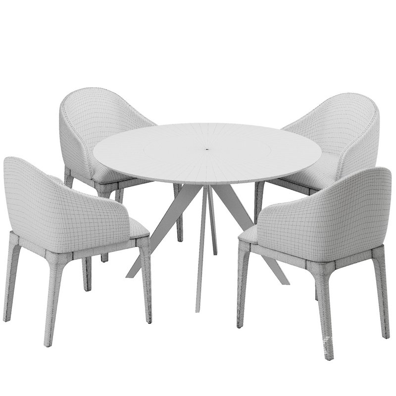 Dinning chair and table177 - Image 5