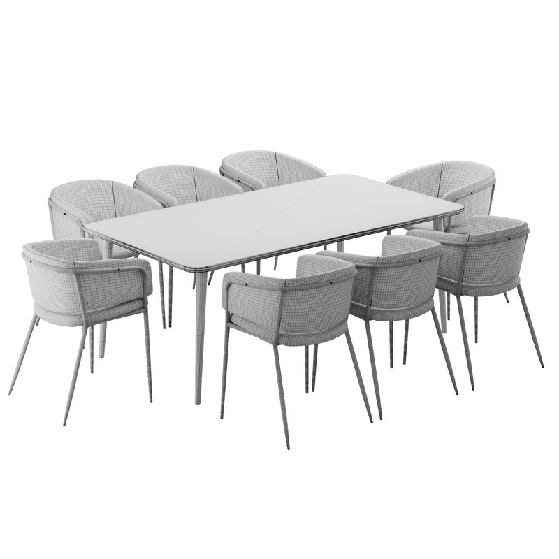 Dinning chair and table170 - Image 6