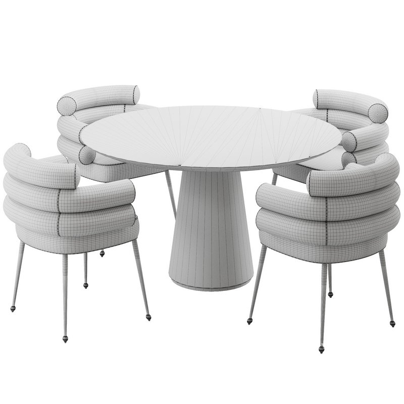 Dinning chair and table169 - Image 6