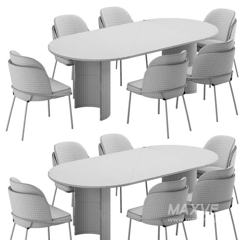 Dinning chair and table175 - Image 6