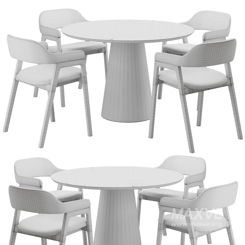 Dinning chair and table162 - Image 7