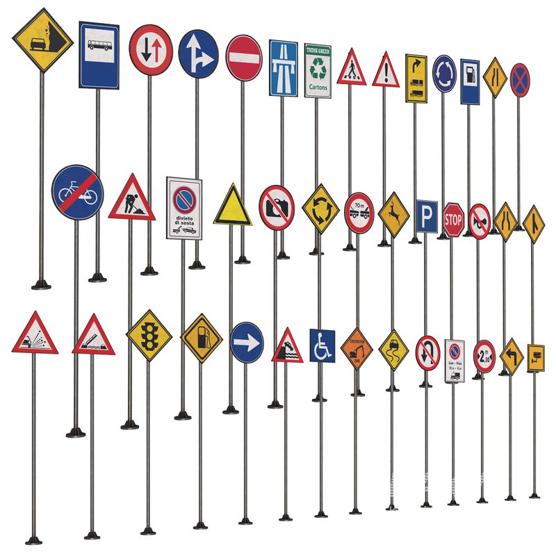 Street Sign-set 01 - Image 3