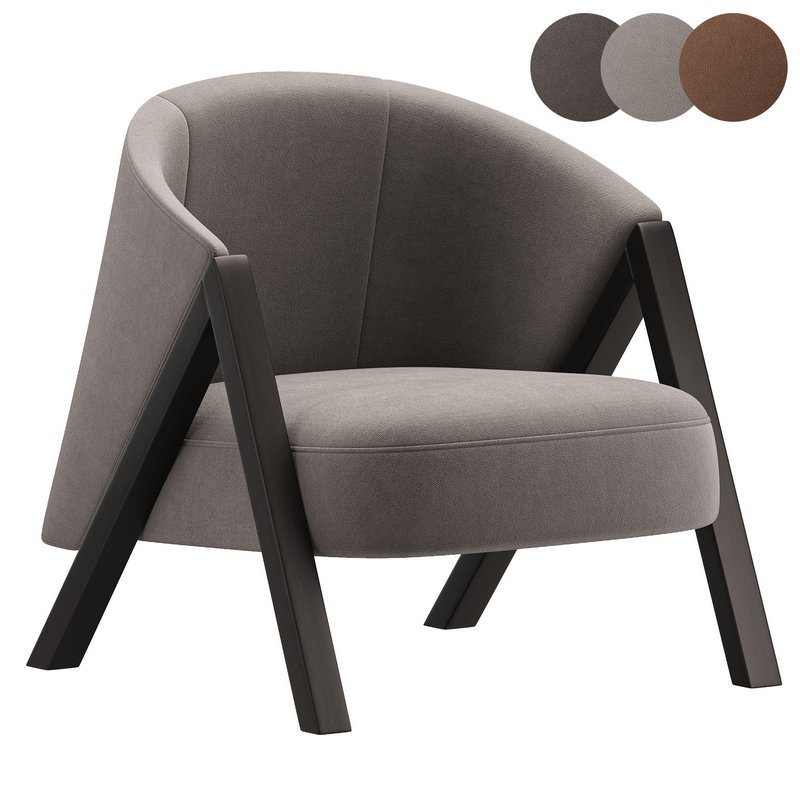 Freddie Fabric Armchair - Image 1