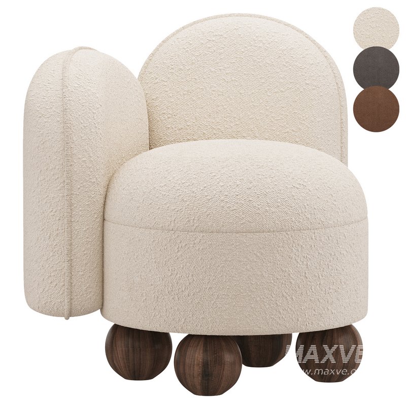 Armchair Manon by NohoHome - Image 1