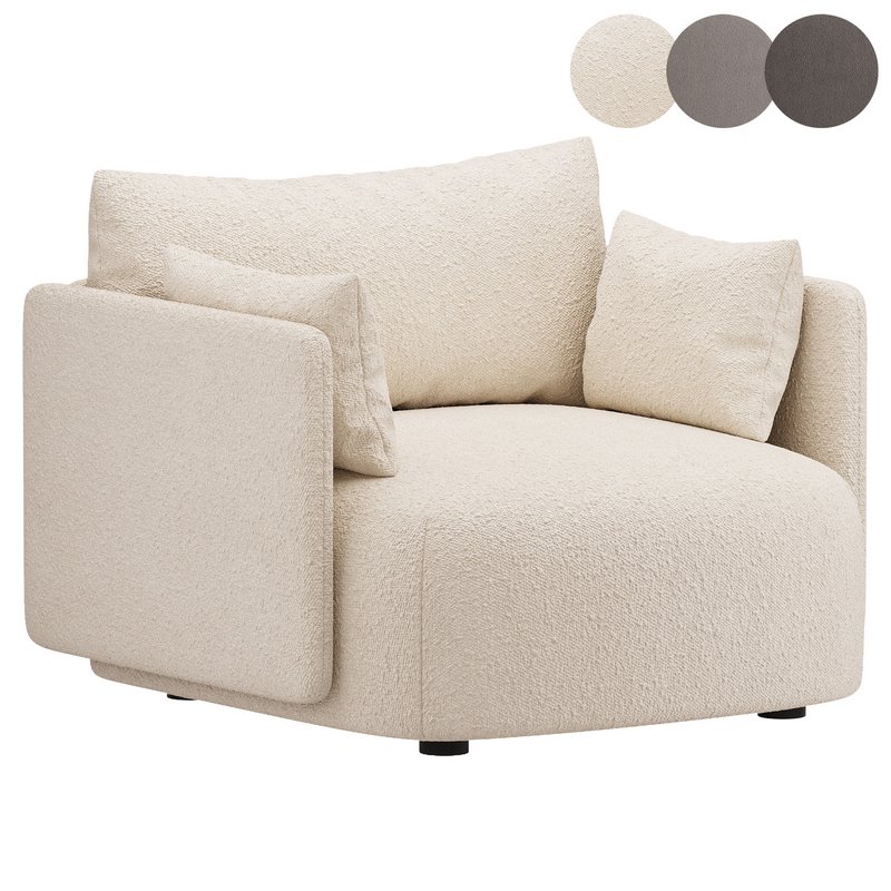 Offset Lounge Chair - Image 1