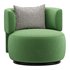 Kartell K Waiting Armchair Chenille - Thumbnail 1