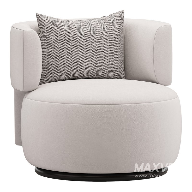 Kartell K Waiting Armchair Chenille - Image 2