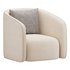Andy Cream Boucle Club Chair - Thumbnail 2