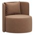 Armchair REYNAUX CURVE GRAY 1 - Thumbnail 3