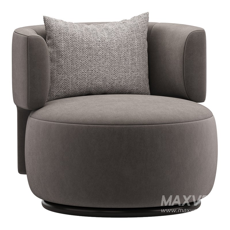 Kartell K Waiting Armchair Chenille - Image 3