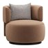 Kartell K Waiting Armchair Chenille - Thumbnail 4