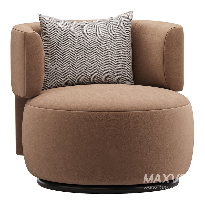 Kartell K Waiting Armchair Chenille - Image 4