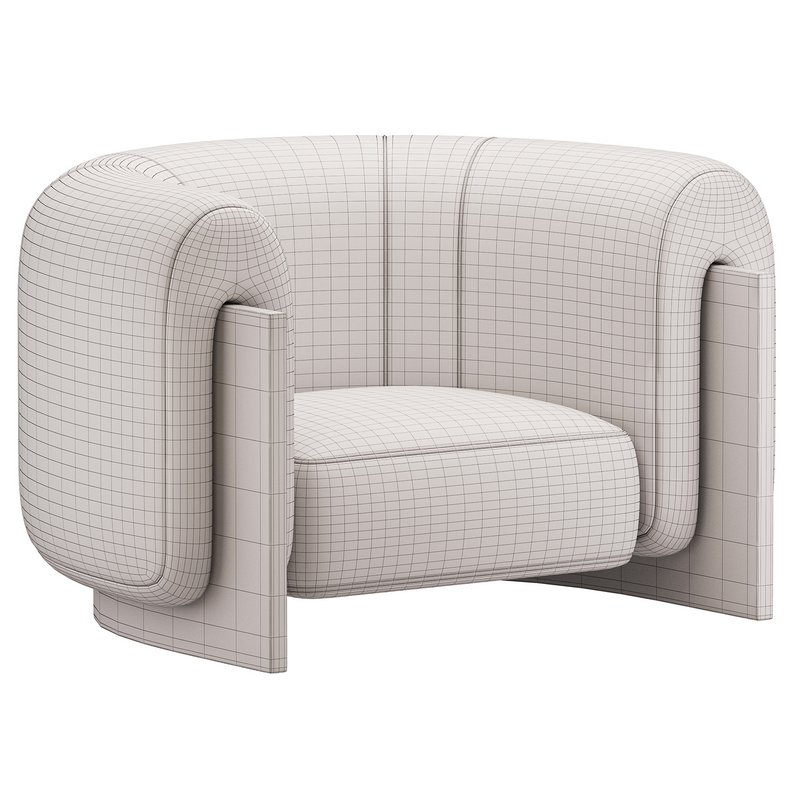 Minuit Armchair by Stephane Parmentier - Image 4