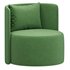 Armchair REYNAUX CURVE GRAY 1 - Thumbnail 4