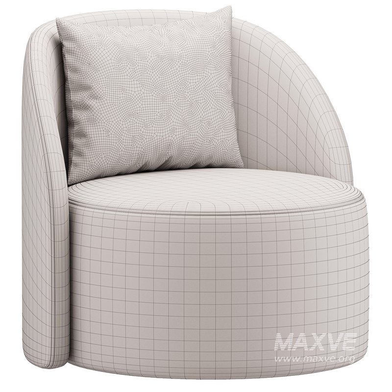 Armchair REYNAUX SLOPE SWIVEL 1 - Image 5