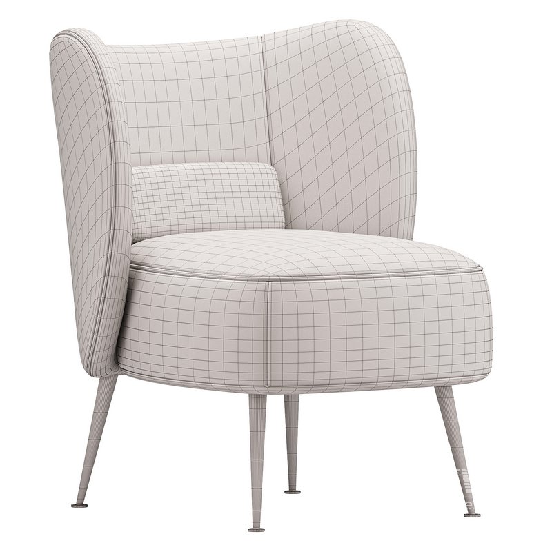 Snowy Comfort Lounge Chair - Image 5