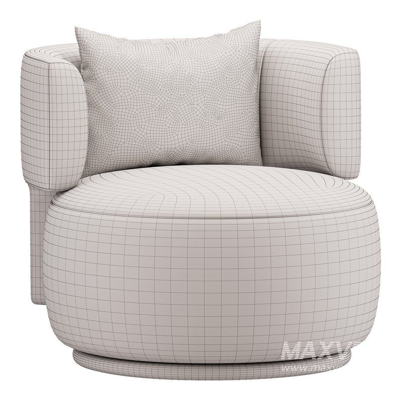 Kartell K Waiting Armchair Chenille - Image 5