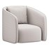 Andy Cream Boucle Club Chair - Thumbnail 5