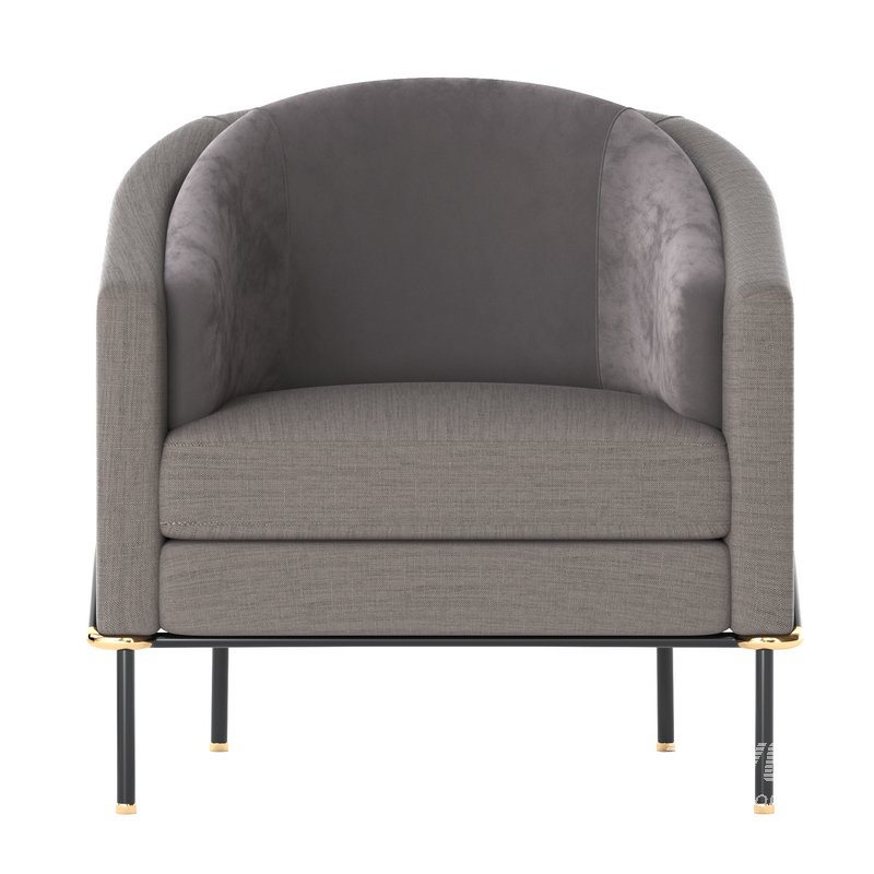 Minotti Fil Noir fauteuil - Image 1