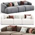 Sofia 3 Plazas Sofa By Westwing - Thumbnail 1
