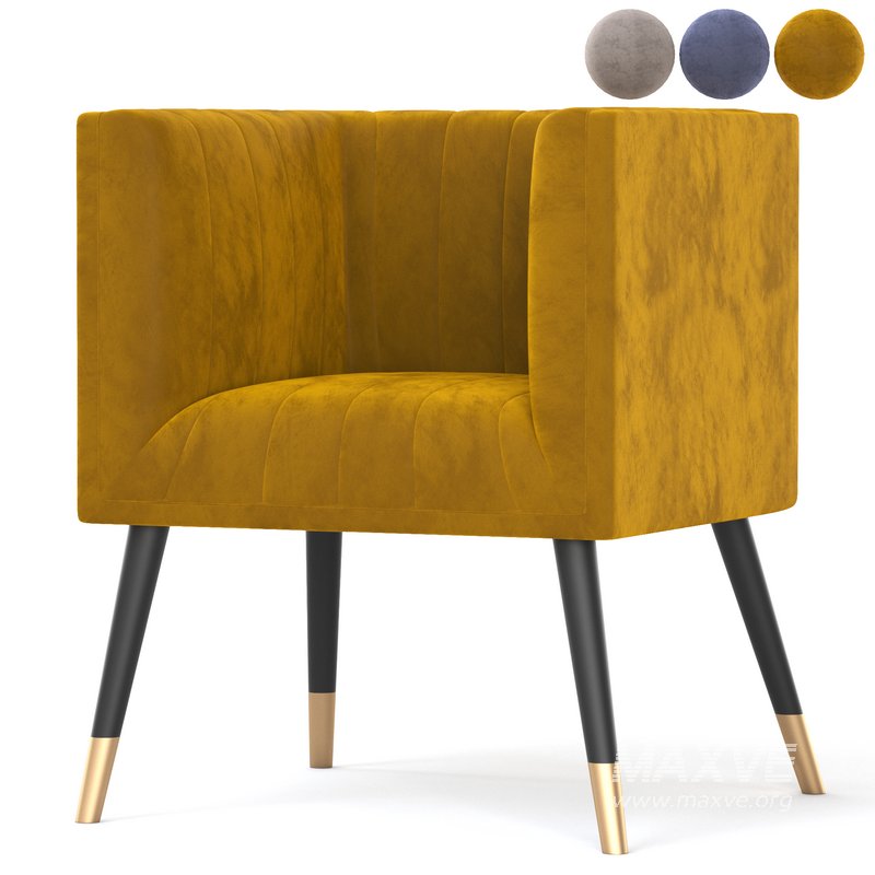 Jarrow Fabric Tub Chair - Image 3