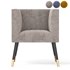 Jarrow Fabric Tub Chair - Thumbnail 1