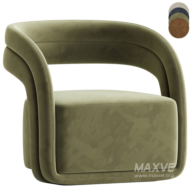 Mia Lounge Chair - Image 3