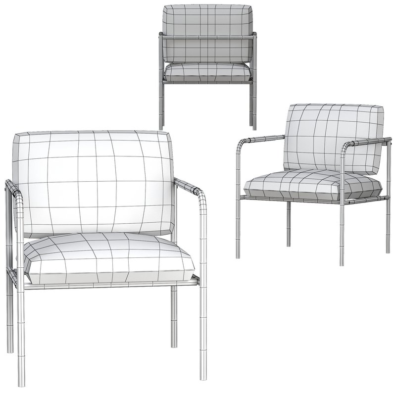 Sauder Boulevard Cafe Metal Lounge Chair Charcoal Gray Finish - Image 4
