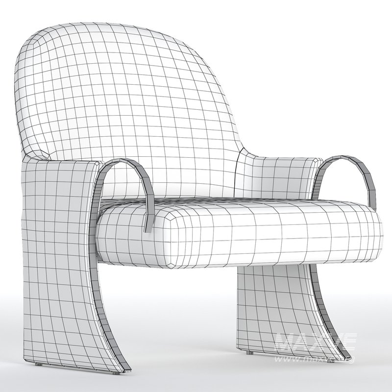 Uncommon Brass and Upholstered Art Deco Revival Lounge Chairs - Image 5