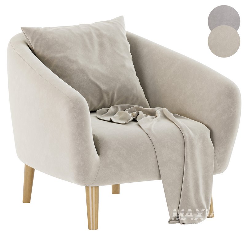 Hanna armchair set 01 - Image 3