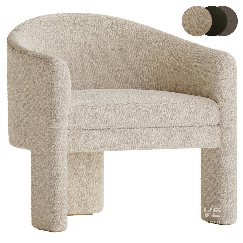 CHAIR PEBBLES by eichholtz - Image 2