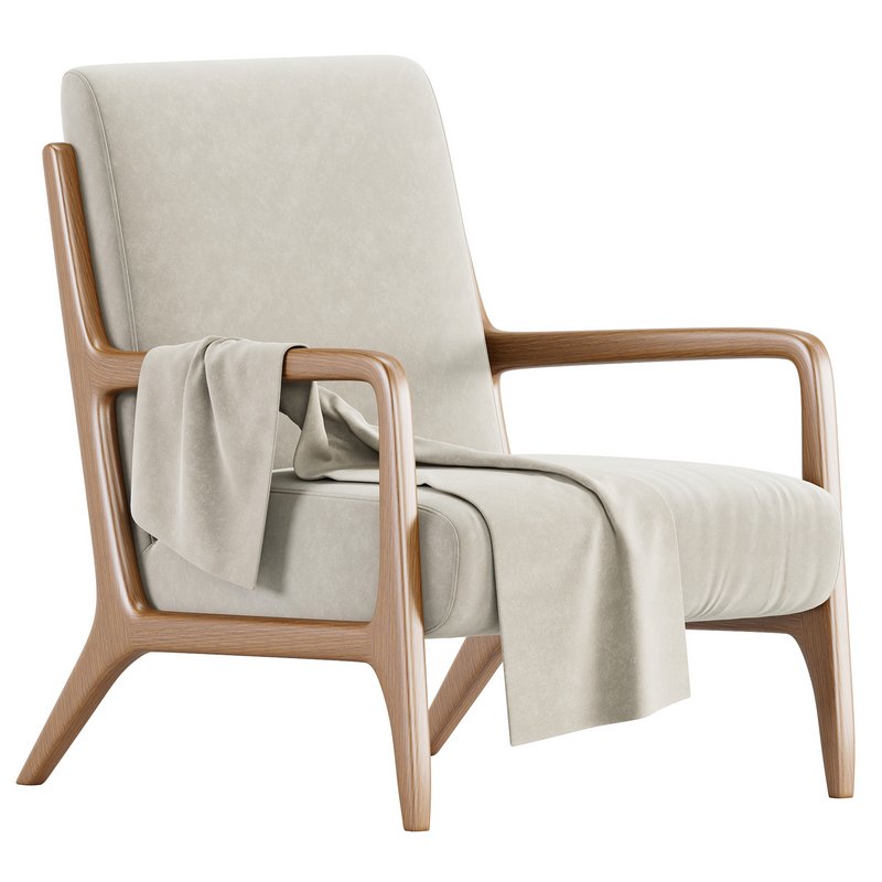 Zara Home – The ash wood armchair with linen upholstery - Image 2