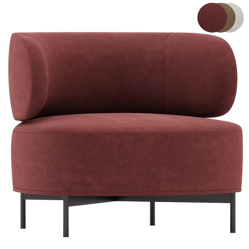 Akiko lounge armchair - Image 2