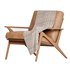 Cavett Wood Frame Armchair by Crate & Barrel - Thumbnail 3