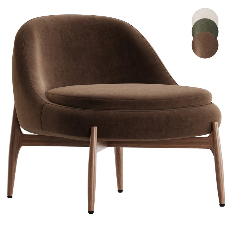 Minotti Sendai Easy Chair - Image 1