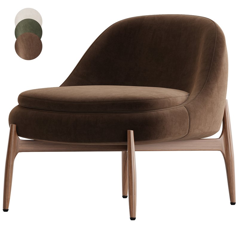 Minotti Sendai Easy Chair - Image 4
