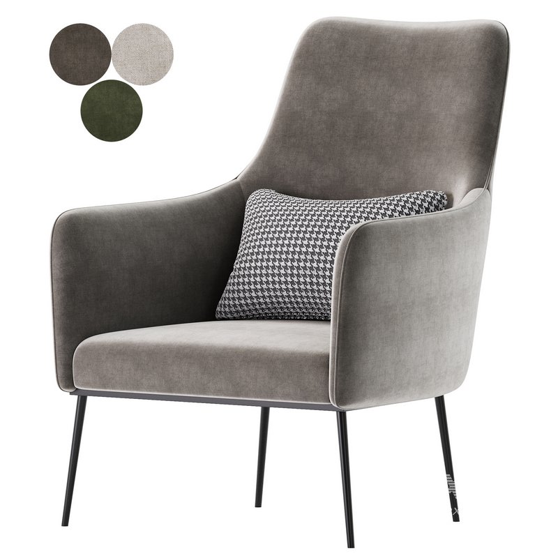 cortez theo onyx chair - Image 5