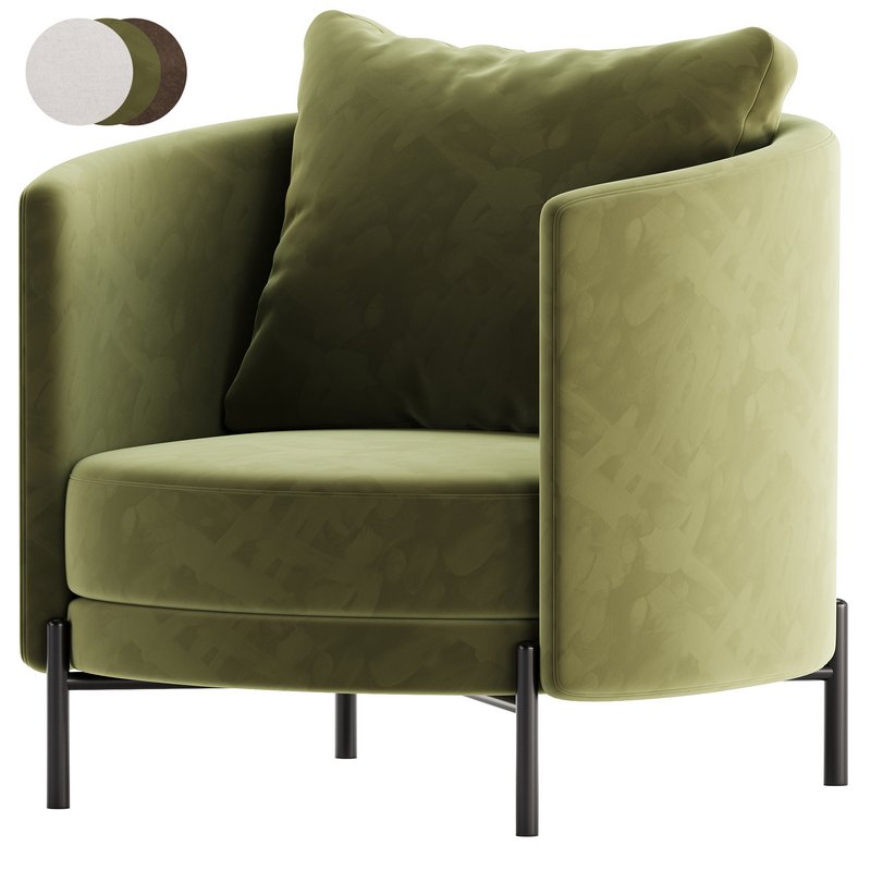 Fauteuil in tweed, Arcus design E. Gallina - Image 4