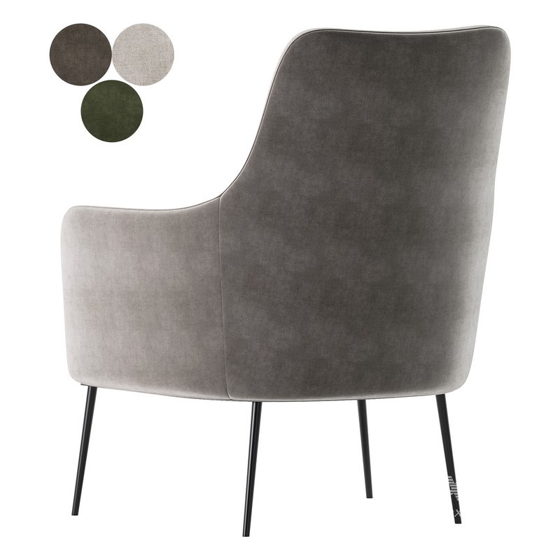 cortez theo onyx chair - Image 4