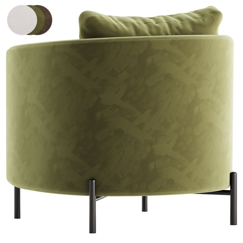 Fauteuil in tweed, Arcus design E. Gallina - Image 5