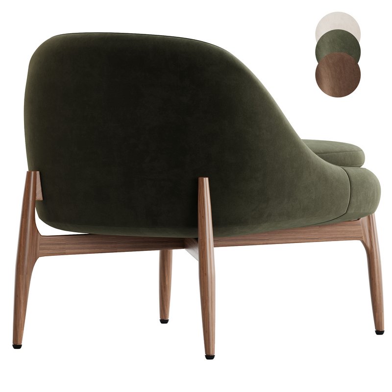 Minotti Sendai Easy Chair - Image 6