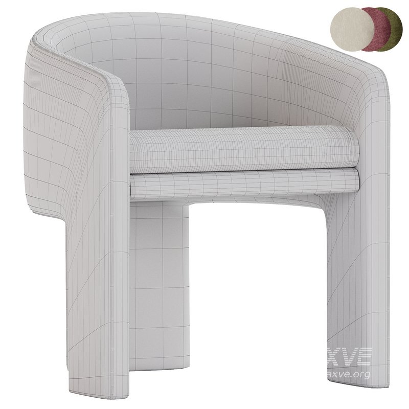 Milo Baughman Armchair velvet - Image 6