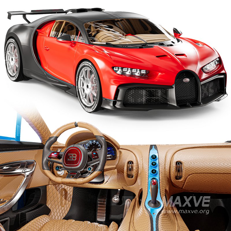 Bugatti Chiron + interior - Image 4