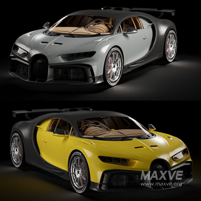 Bugatti Chiron + interior - Image 3