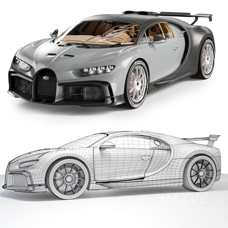 Bugatti Chiron + interior - Image 2