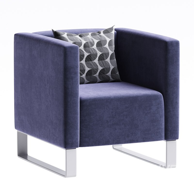 seriy kreslo 2 - Image 3